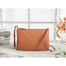 Celine Mini Trio Crossbody Messenger Bag Dark Brown